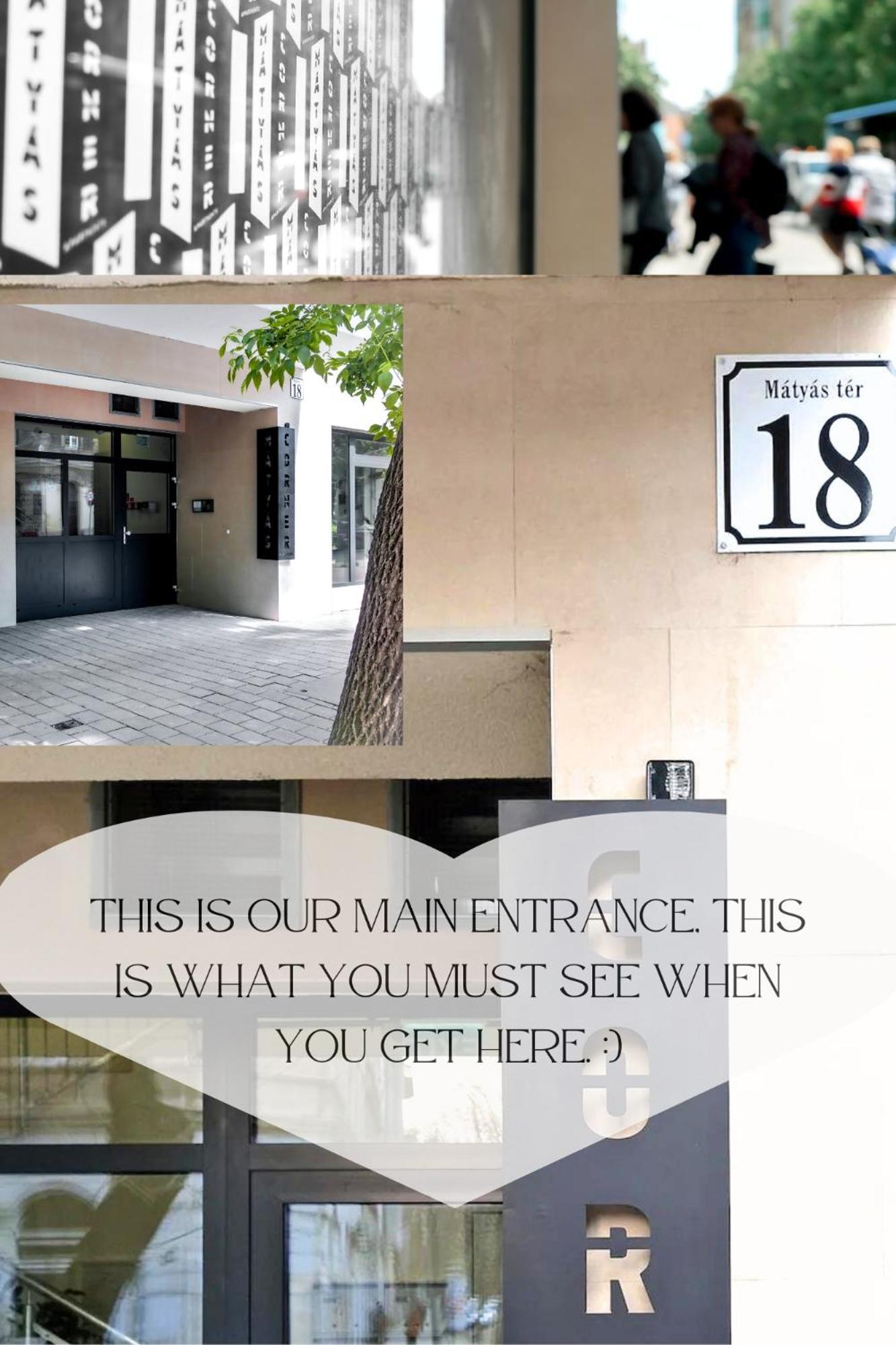 Matyas Corner Apartments Green Square Studio Apartment II Βουδαπέστη Εξωτερικό φωτογραφία